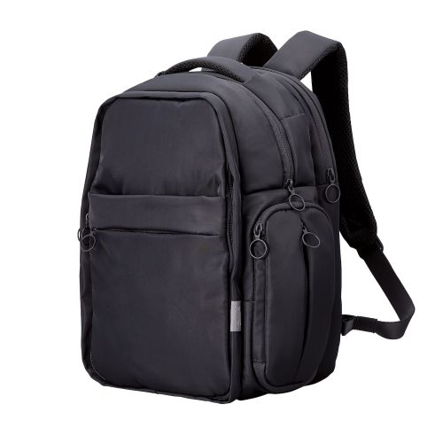 バックパック/推しごとバッグ/痛バッグ/Mサイズ/フロントパーツ着脱可能/擬態モード/推し活モード/ブラック