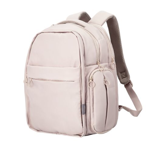 バックパック/推しごとバッグ/痛バッグ/Mサイズ/フロントパーツ着脱可能/擬態モード/推し活モード/グレージュ