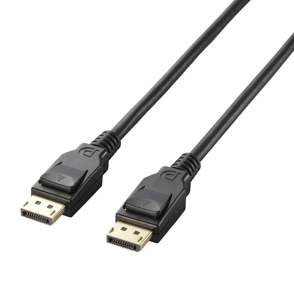 DisplayPortケーブル/Ver1.2a/1.0m/ブラック