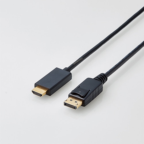 変換ケーブル/DisplayPort - HDMI/1.0m/ブラック