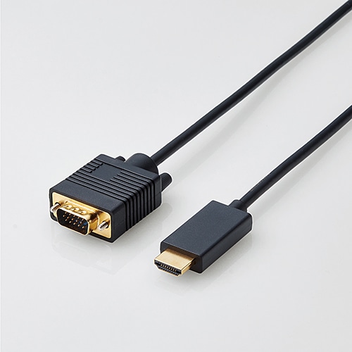 変換ケーブル/HDMI - VGA/2.0m/ブラック
