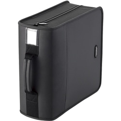 CD/DVDケース/ファスナー付/320枚入/ブラック