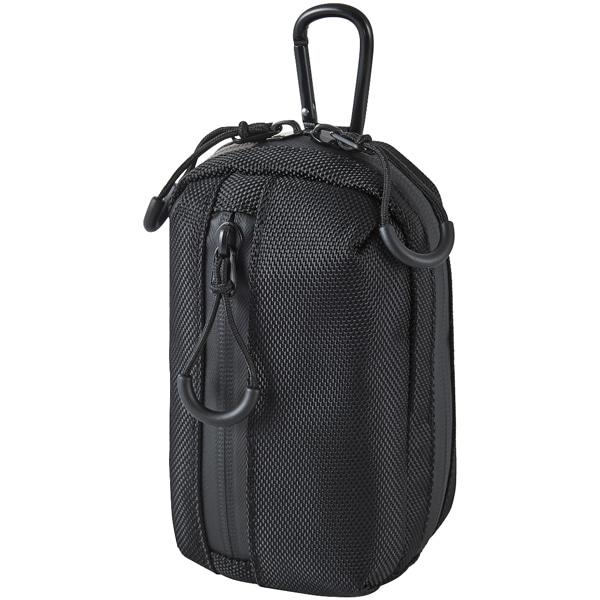 デジカメケース/GRAPH GEAR/コンパクトデジタルカメラケース/1気室/Mサイズ/ブラック