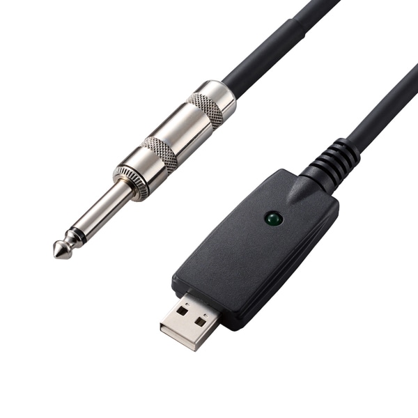 楽器用ケーブル/シールド/USB/3m/ブラック