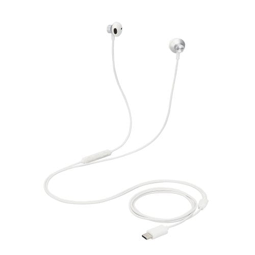 イヤホン/USB Type-C/デジタル式/セミオープン/14.2mmドライバ/シルバー