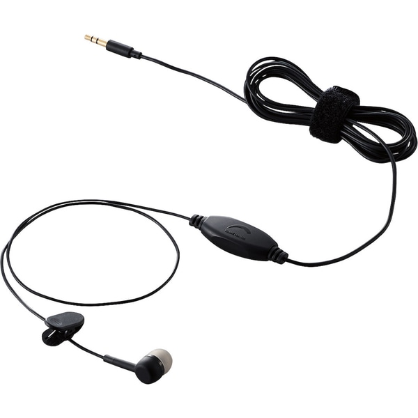 テレビ用モノラルヘッドホン/耳栓タイプ/φ10mmドライバー/AFFINITY SOUND/3.0m/ブラック