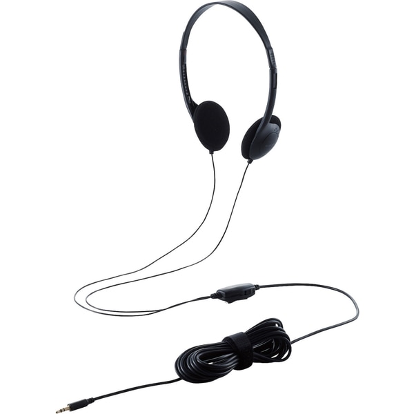 テレビ用ステレオヘッドホン/オーバーヘッド/φ30mmドライバー/AFFINITY SOUND/5.0m/ブラック