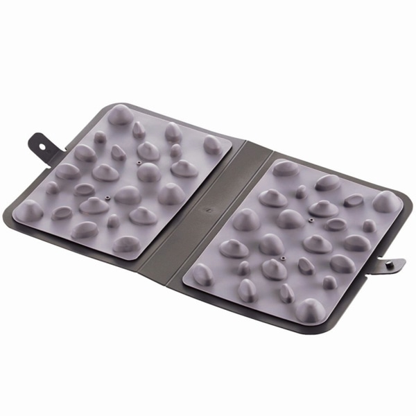 エクリアストレッチ/足つぼマット/オフィスストレッチ/B5サイズ/ブック型/グレー