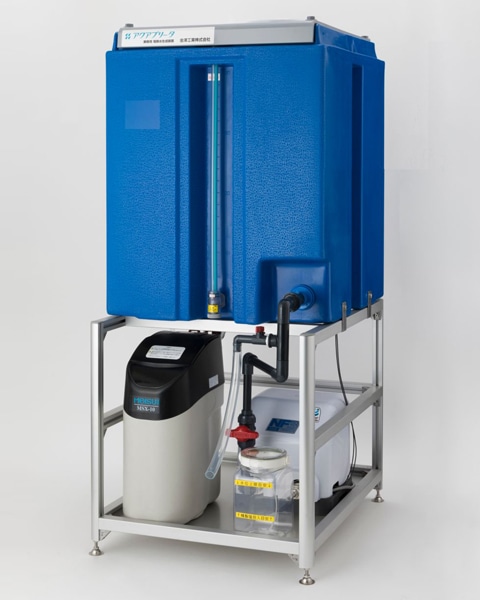 次亜塩素酸水保管タンク200L/ポンプ有り/浄水器有り