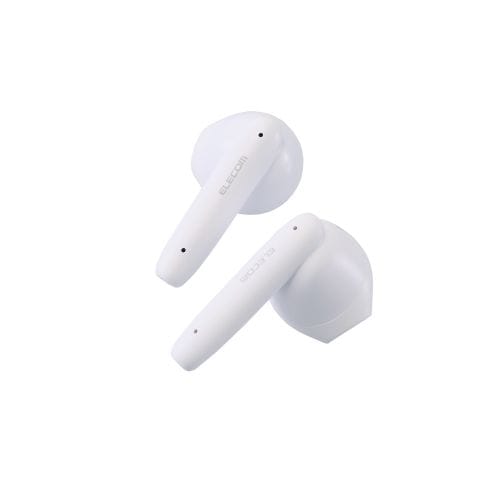 Bluetoothイヤホン/完全ワイヤレス/AAC対応/低遅延モード/セミオープン/タッチセンサー/ホワイト
