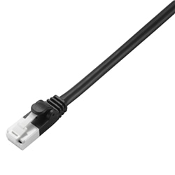 EU RoHS指令準拠 ツメ折れ防止LANケーブル(Cat5E)/3.0m/簡易パッケージ仕様/ブラック