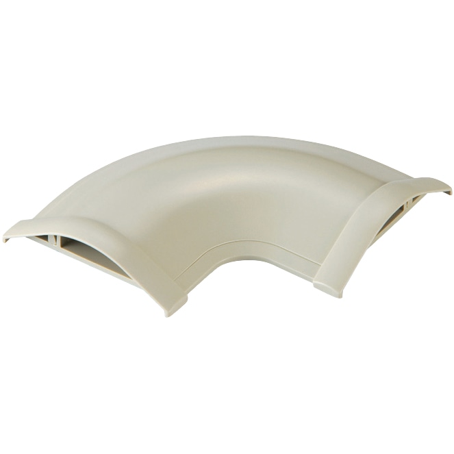 床用モール 平面曲がり 両面テープ付/幅75mm(ベージュ)