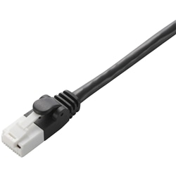 EU RoHS指令準拠 ツメ折れ防止LANケーブル(Cat6)/3.0m/ブラック