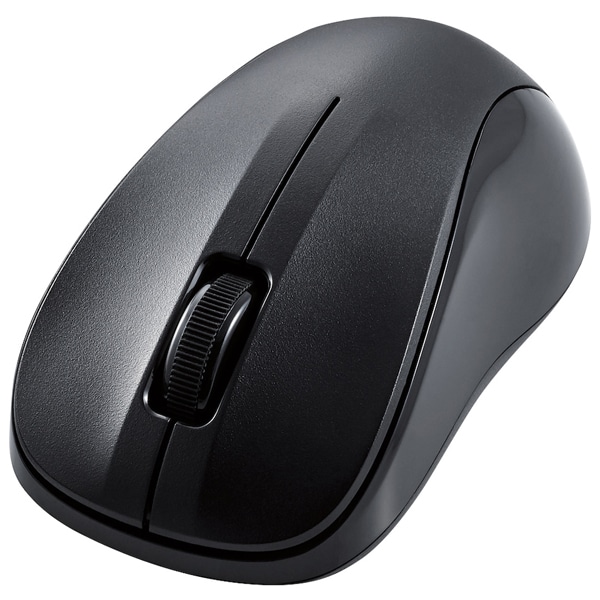 マウス/Bluetooth/IR LED/3ボタン/Sサイズ/抗菌/静音/ブラック