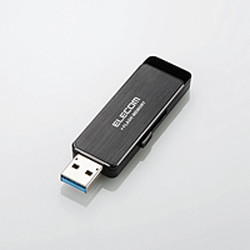 USBフラッシュ/64GB/ハードウェア暗号化機能/ブラック/USB3.0
