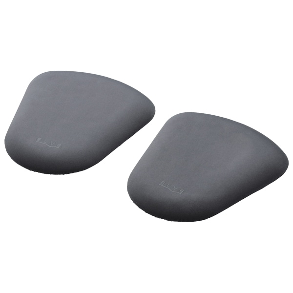 エルボーレスト/エルブ/扇形タイプ/チャコールブラック