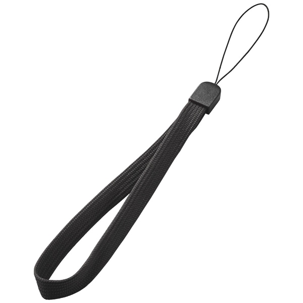 スマートフォン用ハンドストラップ/ブラック
