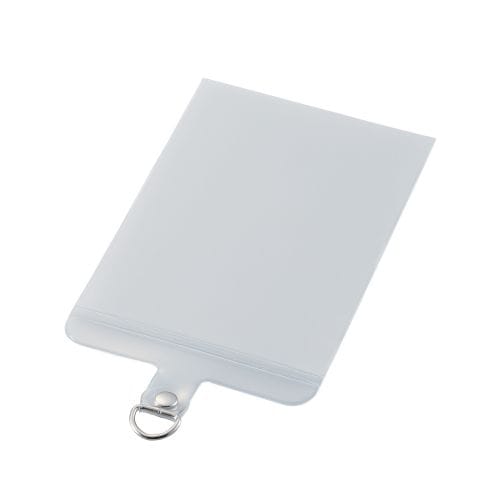 ストラップホールシート/カードスリーブタイプ/1口タイプ/Mサイズ/1枚入り/マットクリア