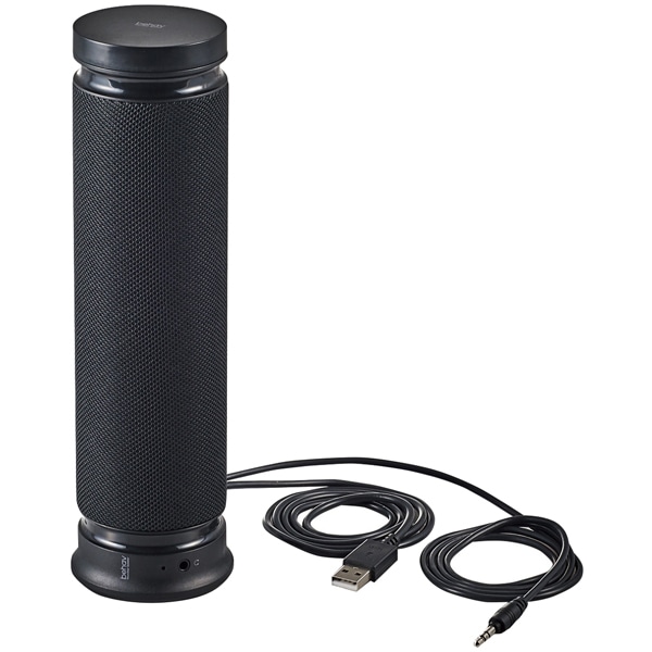 サウンドバー風スピーカー/behav/有線/Bluetooth両対応/ブラック