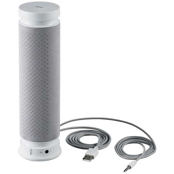 サウンドバー風スピーカー/behav/有線/Bluetooth両対応/ホワイト