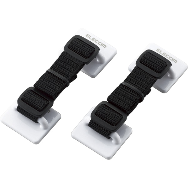 TV用耐震ベルト/～40V用/強力粘着シールタイプ/2本入