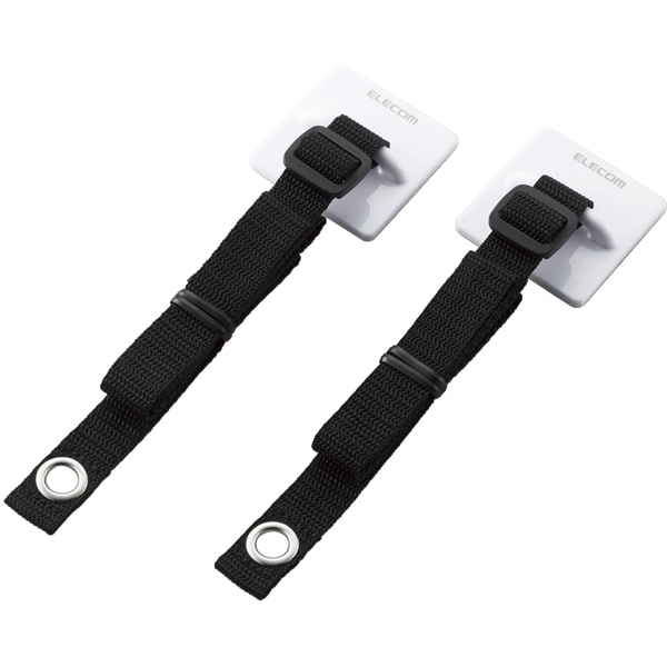 TV用耐震ベルト/～75V用/ネジどめタイプ(VESA穴)/2本入