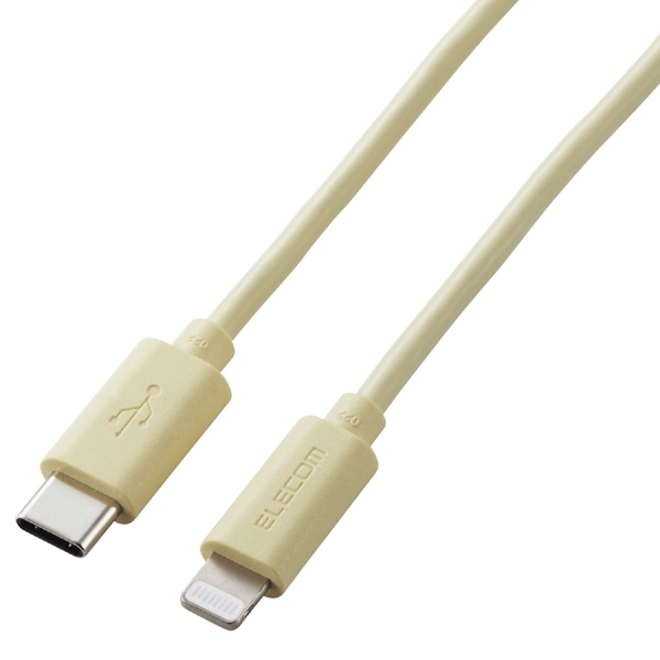 USB-C to Lightningケーブル/1.0m/イエロー