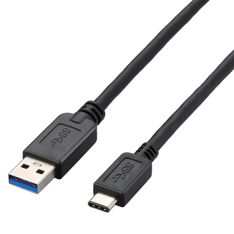 USB3.1ケーブル/A-Cタイプ/ノーマル/1.5m/ブラック