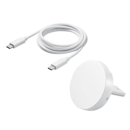ワイヤレス充電器/マグネット内蔵/7.5W/卓上タイプ/3way/ホワイト