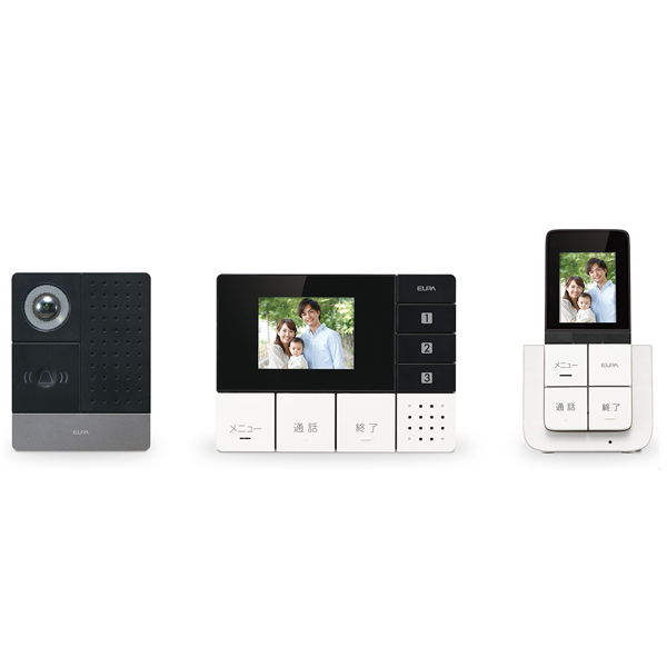 DECTワイヤレステレビドアホン