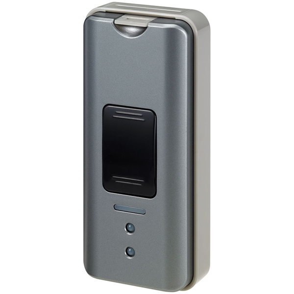 ワイヤレスチャイム押しボタン送信器 グレー