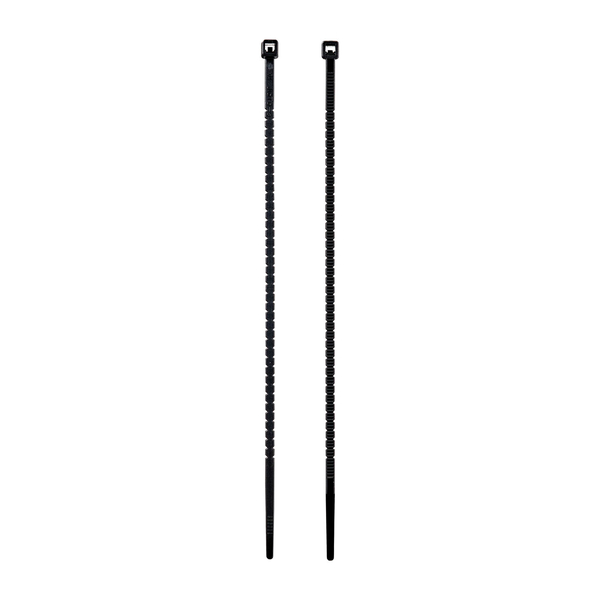 手で切れる結束バンド 耐候 150mm ブラック