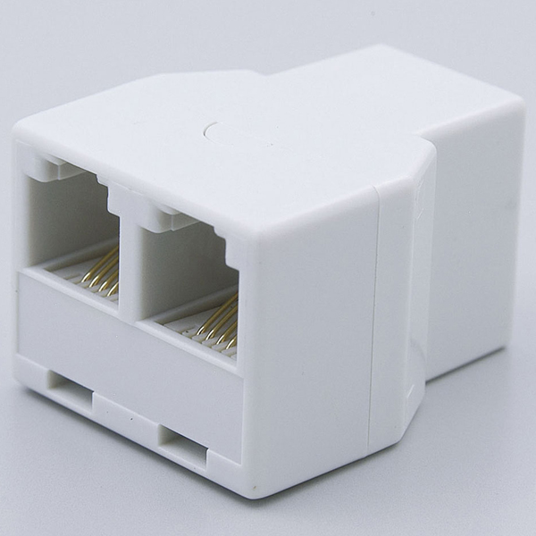 TEL用分配コネクタ 6極2/4芯