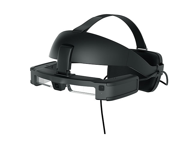 スマートグラス/MOVERIO/両眼シースルー/有機EL/800万画素オートフォーカスカメラ/単体モデル