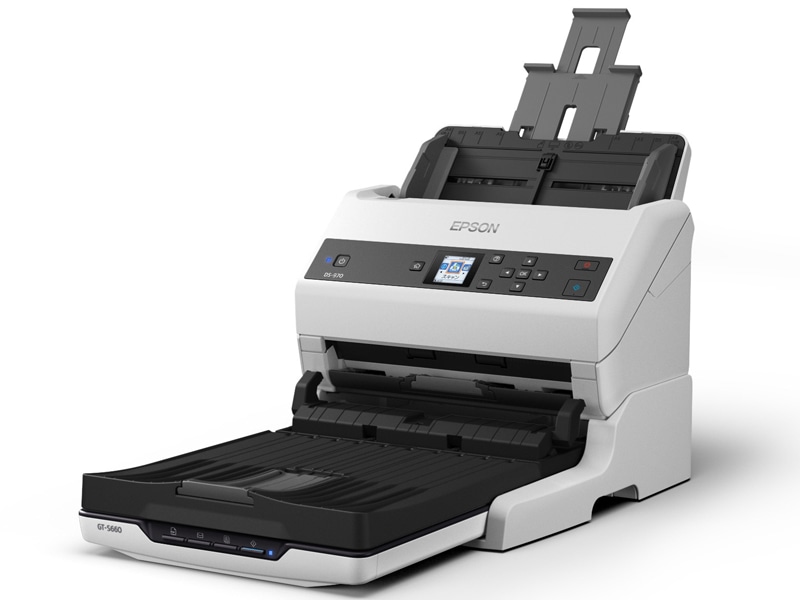 A4ドキュメントスキャナー/シートフィード+フラットベッド/ドッキングモデル/DS-970+GT-S660/A4片面85枚/分