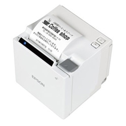 サーマルレシートプリンター/スタンダードモデル/TM-m10シリーズ/58mm/USB・Ethernet/電源同梱/ホワイト
