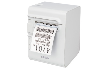 モノクロラベルプリンター/80mm/USB/電源同梱