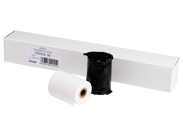 TM-P20シリーズ用 サーマルレシートロール紙/ノーマルタイプ/58mm幅/外径40mm/5巻入り