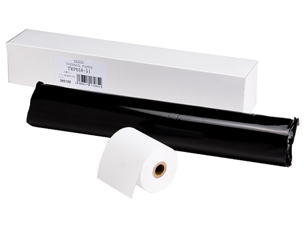 TM-P60IIシリーズ用 サーマルレシートロール紙/ノーマルタイプ/58mm幅/外径51mm/5巻入り