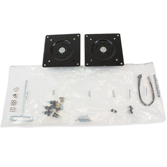 WorkFit Convert-to-Dual Kit from LCD & Laptop、for WorkFit-S or WorkFit-C