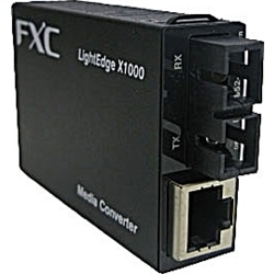 10/100/1000BASE-T to LX(2芯SC、SMF20km) メディアコンバータ + 同製品SB5バンドル