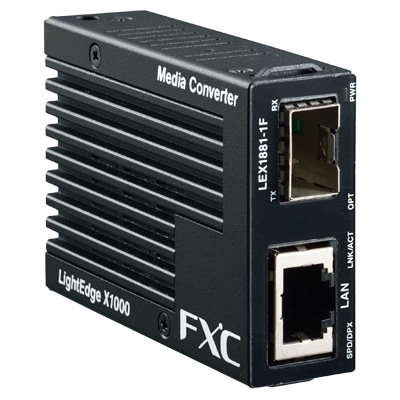 10GBASE-T to 10GBASE-R(10G SFP+) マイクロメディアコンバータ