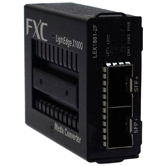 10G SFP+ to 10G SFP+ マイクロメディアコンバータ