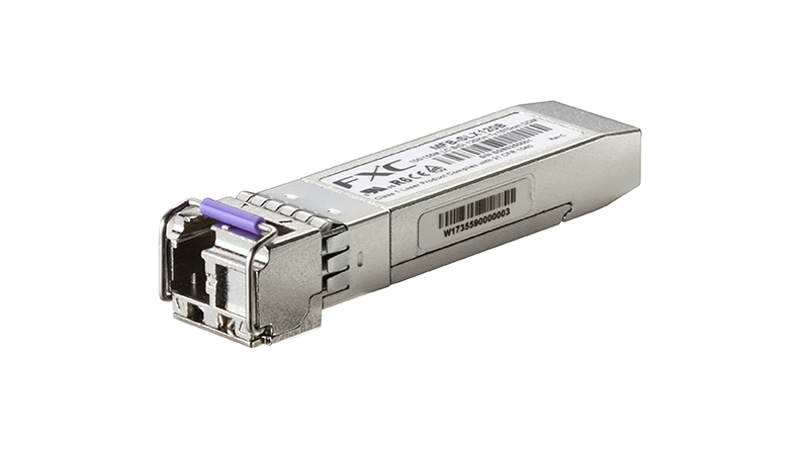 100BASE-FX SMF SC 1芯(120km/TX1570nm) SFP モジュール + 同製品SB5バンドル
