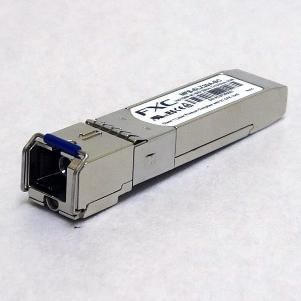 100BASE-FX SMF SC 1芯(20km/TX1310nm) SFP モジュール + 同製品SB5バンドル
