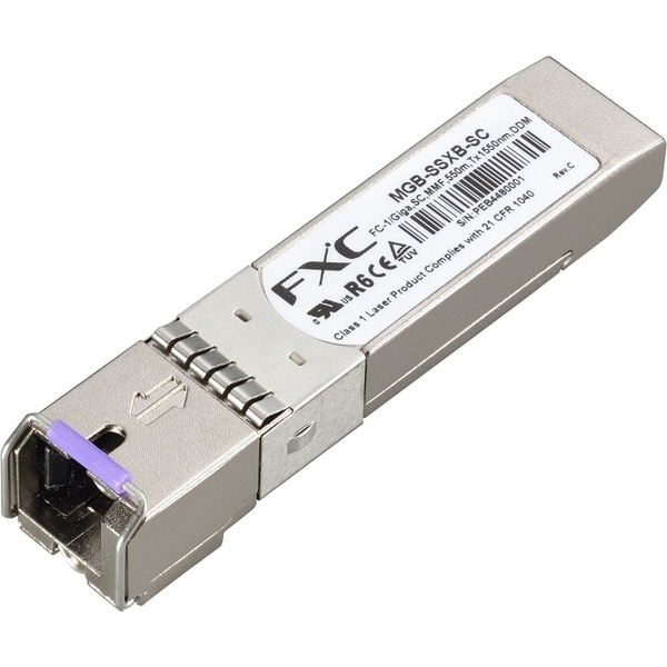 1000BASE-SX MMF SC 1芯(550m/TX1550nm) SFP モジュール