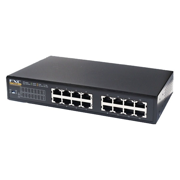 16ポート 10/100/1000Mbps イーサネットスイッチ ＋ 同製品SB5バンドル