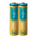 富士通 アルカリ乾電池 単3形 1.5V LR6F LongLife PLUS/2個パック