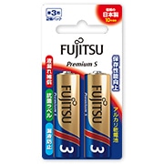 富士通 アルカリ乾電池 単3形 1.5V LR6F Premium S/2個パック