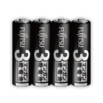 富士通 マンガン乾電池・黒 単3形 1.5V R6PU/4個パック